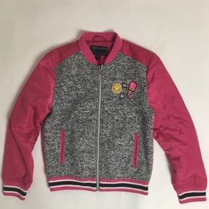 Girls Bernardo Appliqué Bomber